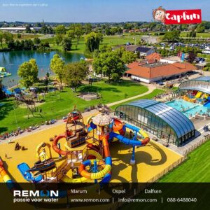 Flowsysteem Remon bij Capfun camping de Rotonde