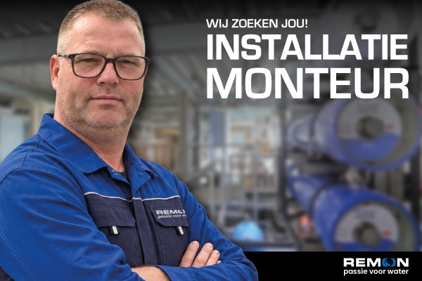 installatie monteur Remon Waterbehandeling